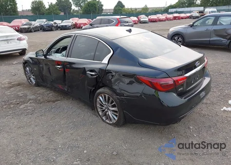 2019 Infiniti Q50 3.0T Luxe from USA, damaged, VIN JN1EV7ARXKM554061